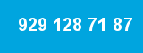 929 128 71 87 929 128 71 87